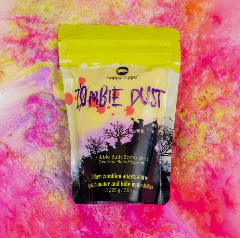 Zombie Dust bubble bath bomb dust